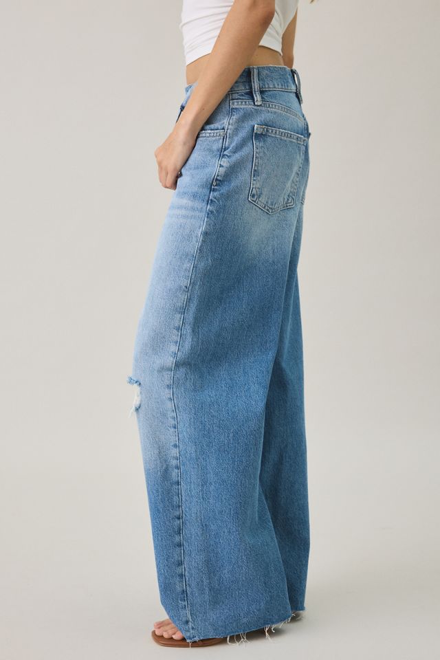 AllSaints Aki Crossover Waist Wide Leg Jeans #2