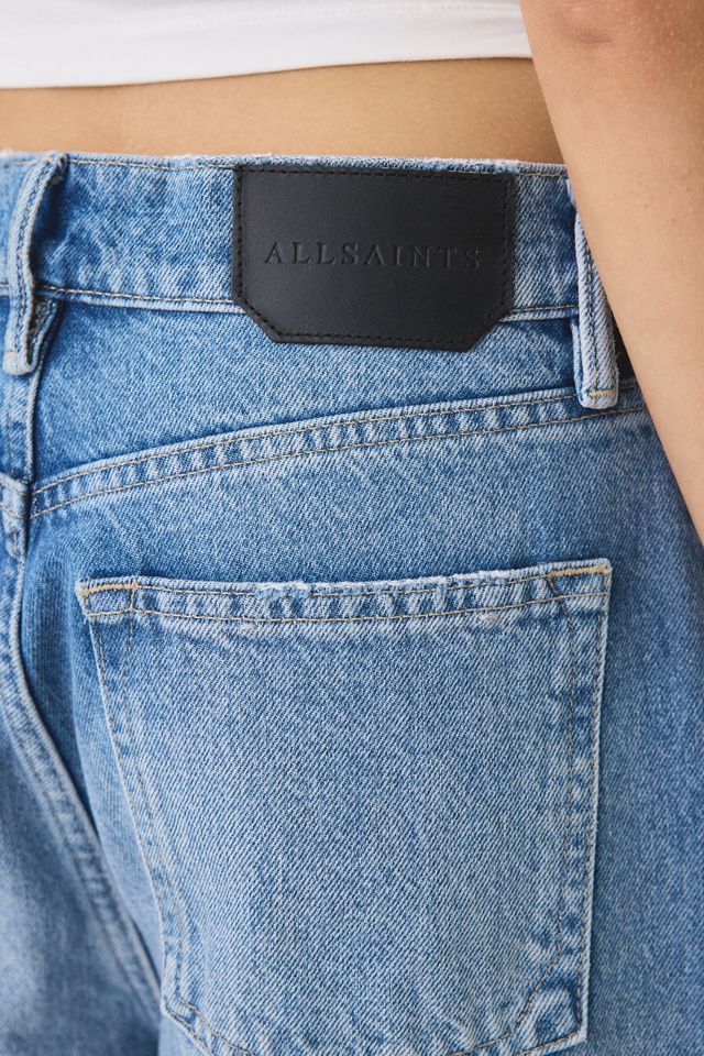 AllSaints Aki Crossover Waist Wide Leg Jeans #4