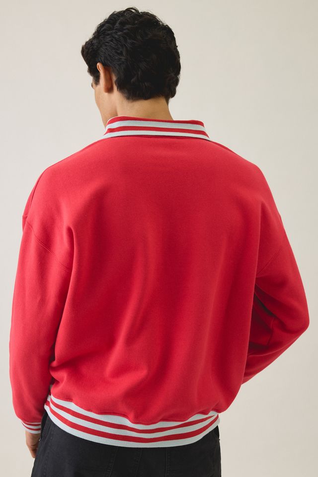 College Logo Rugby Sweatshirt #1