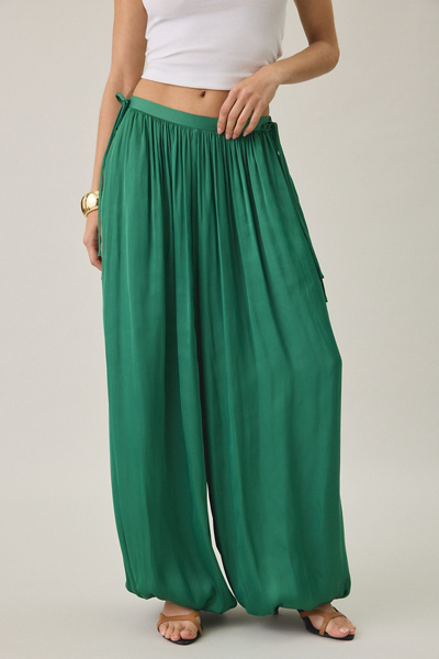 AllSaints Eshe Baggy Fit Satin Pants