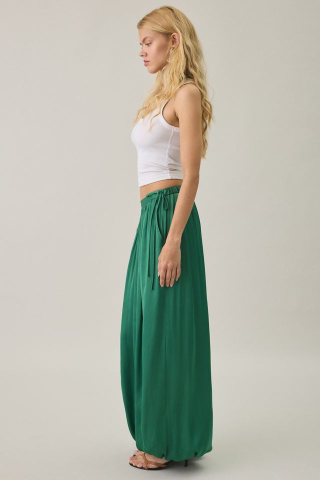 AllSaints Eshe Baggy Fit Satin Pants #2