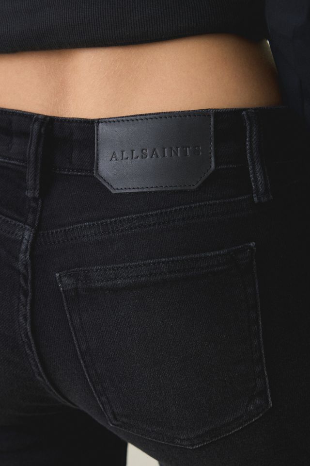 AllSaints Haldan Mid-Rise Slim Bootcut Jeans #5