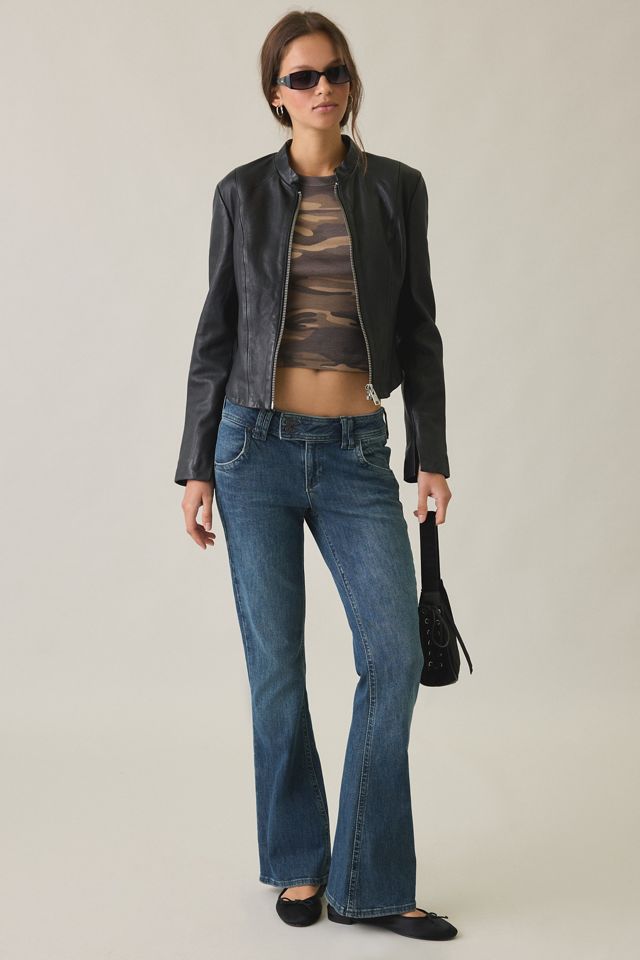 AllSaints Sadler Slim Leather Jacket #2