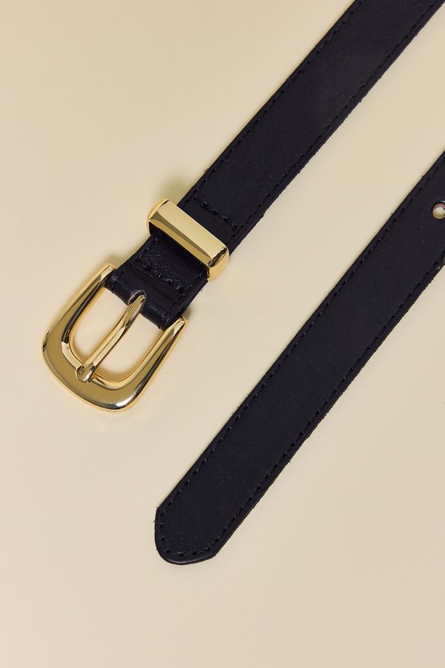 Ceinture mince en cuir BDG #2