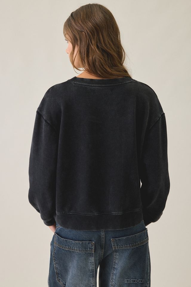 AllSaints Pippa Chains Embellished Graphic Crew Neck Pullover #3