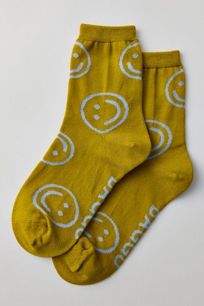 BAGGU Happy Crew Socks