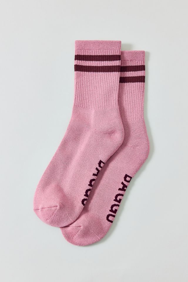 BAGGU Ribbed Crew Socks #1