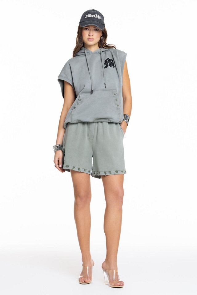 Miss Me Aubrie Sweatshorts #4