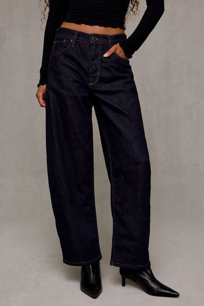 AllSaints Sadie High-Rise Barrel Leg Jeans