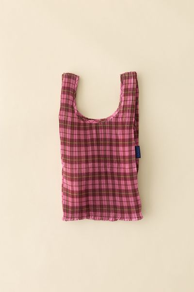 BAGGU Pleated Baggu Reusable Tote Bag