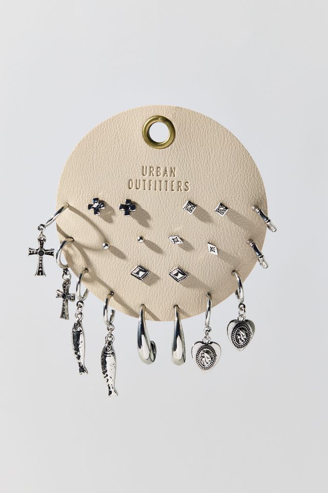 Essential Silver Multi Earrings Set #2