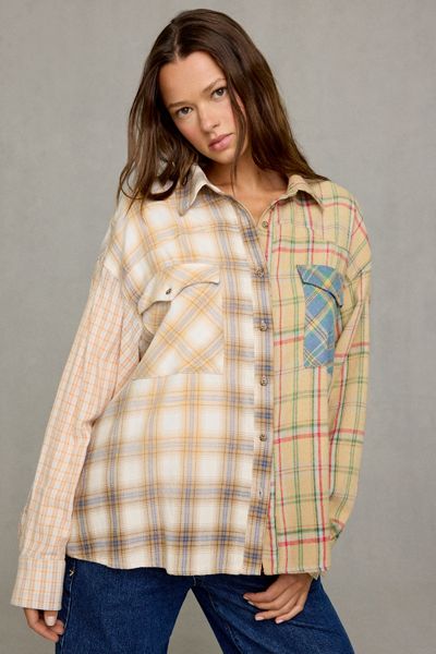 The Tales Half N Half Teddy Western Shirt
