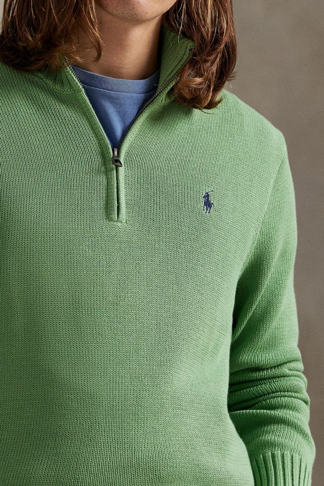 Polo Ralph Lauren Cotton Quarter-Zip Sweater #1