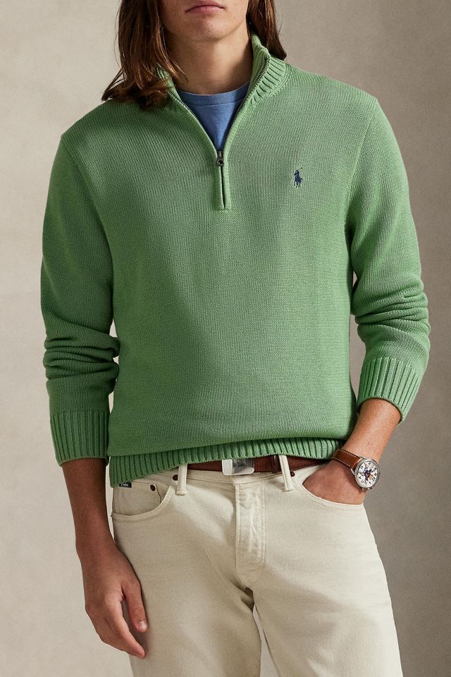 Polo Ralph Lauren Cotton Quarter-Zip Sweater #3