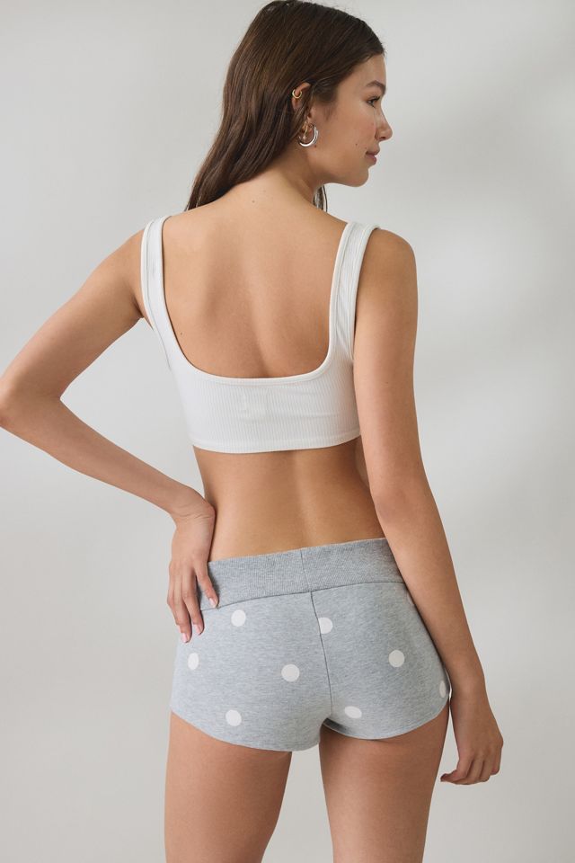 Out From Under Follow Request Micro Sweat Shorts #3