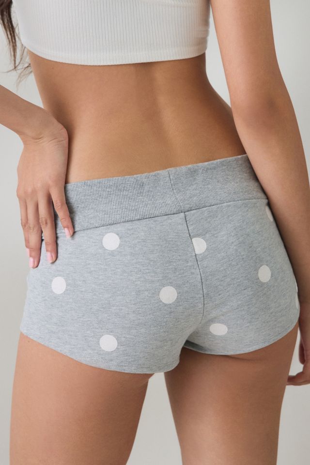 Out From Under Follow Request Micro Sweat Shorts #4