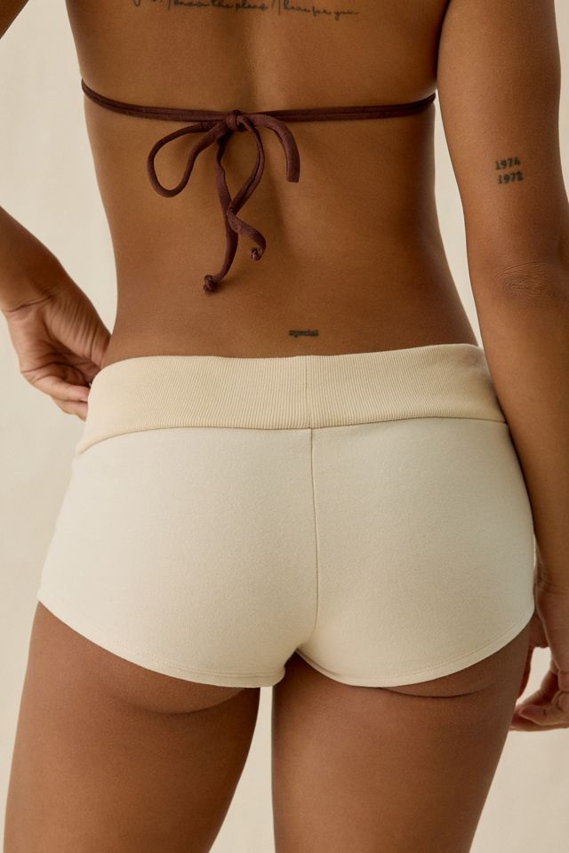 Out From Under Follow Request Micro Sweat Shorts #2