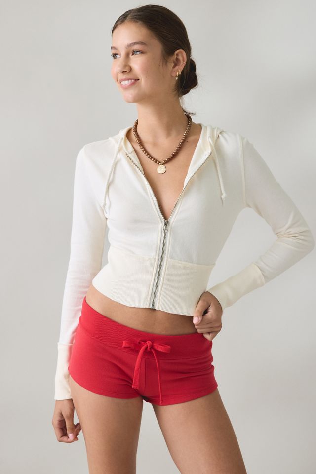 Out From Under Follow Request Micro Sweat Shorts #1