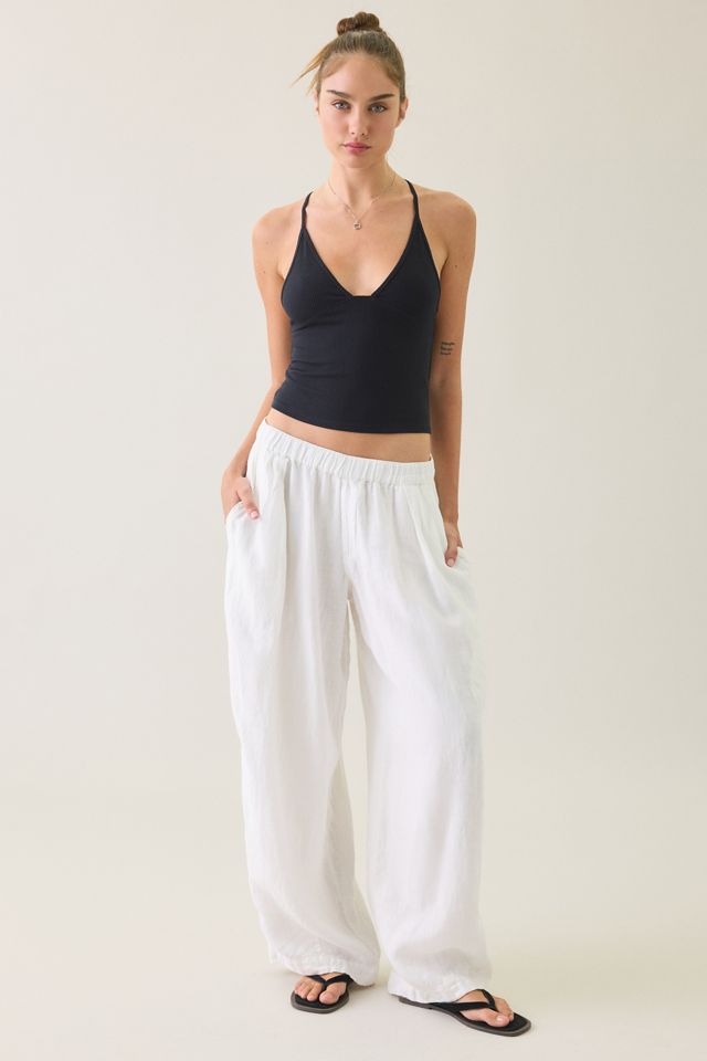 Camisole courte côtelée à dos nageur Hold Me Tight BDG #3