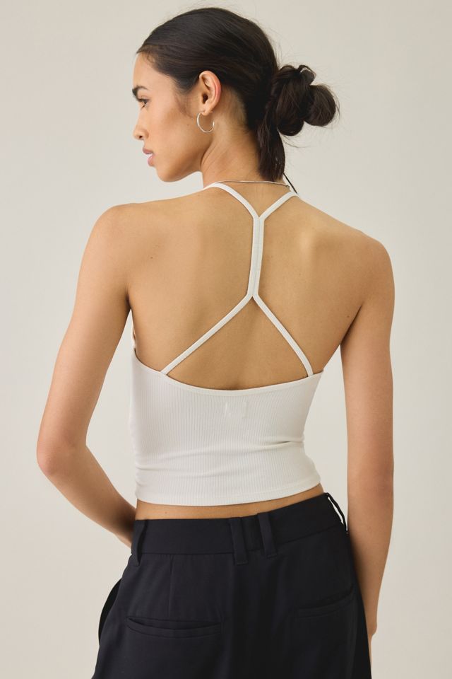 BDG Hold Me Tight Ribbed Racerback Cropped Cami #1
