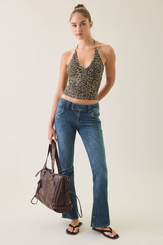 BDG Hold Me Tight Ribbed Racerback Cropped Cami #4