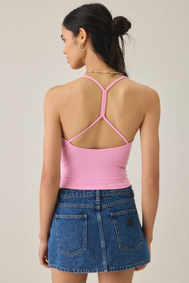 BDG Hold Me Tight Ribbed Racerback Cropped Cami #2