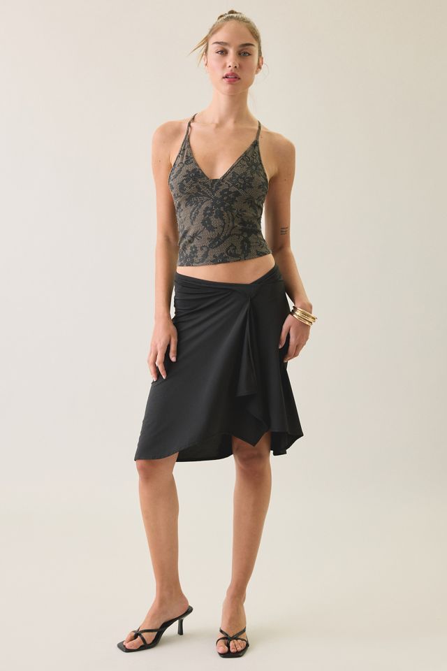 BDG Hold Me Tight Ribbed Racerback Cropped Cami #3