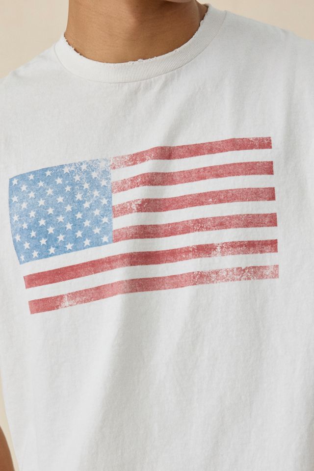USA Flag Vintage Graphic Tee #2