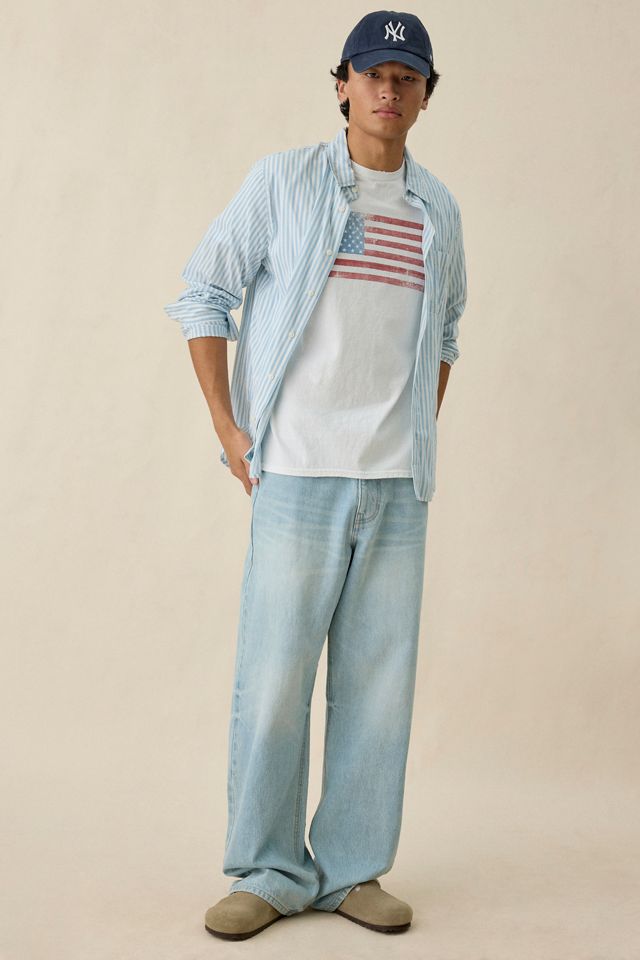 USA Flag Vintage Graphic Tee #3