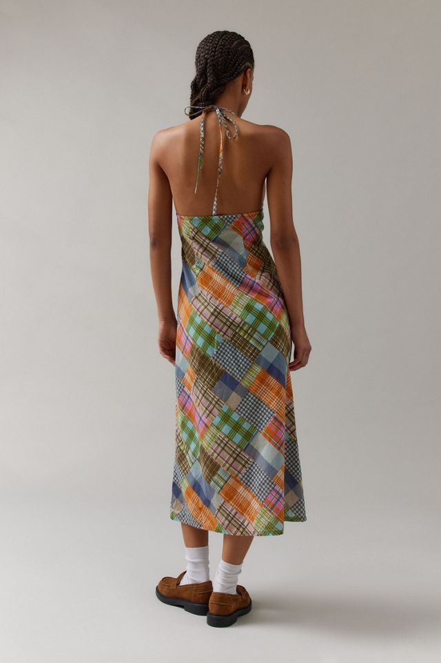 BDG Danny Madras Halter Dress #1