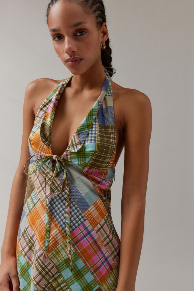 BDG Danny Madras Halter Dress #2