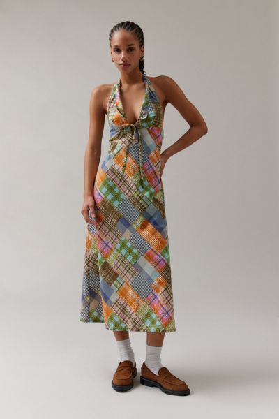 BDG Danny Madras Halter Dress