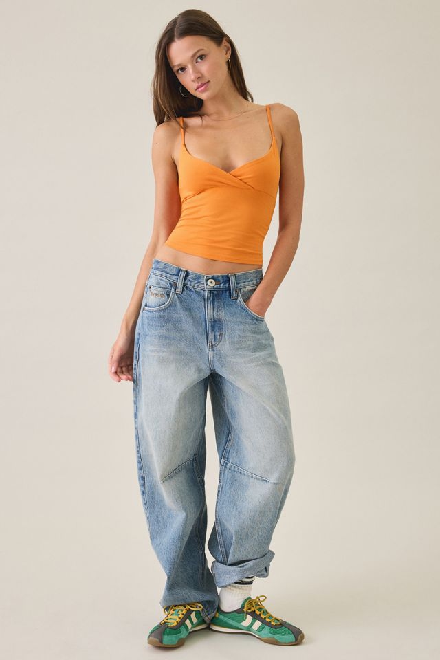 Out From Under Bec Game Day Plunging Surplice Cropped Cami #1