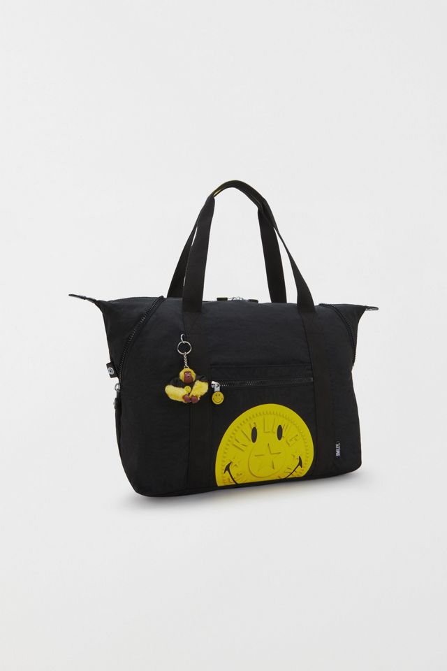 Kipling Smiley Art Tote Bag #1