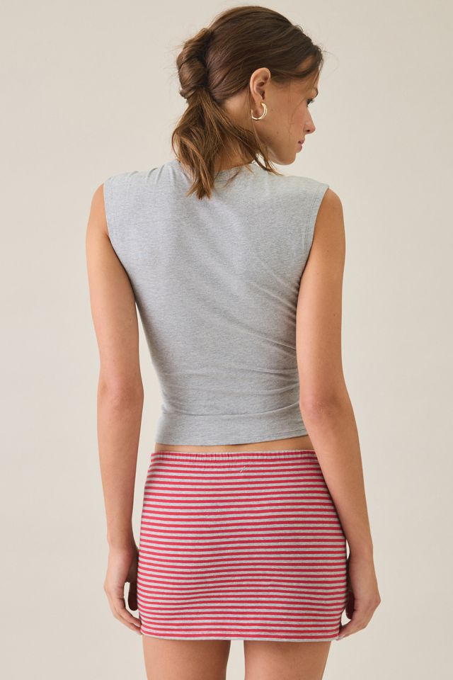 Mini jupe-short Bec Game Day à taille basse Out From Under #4