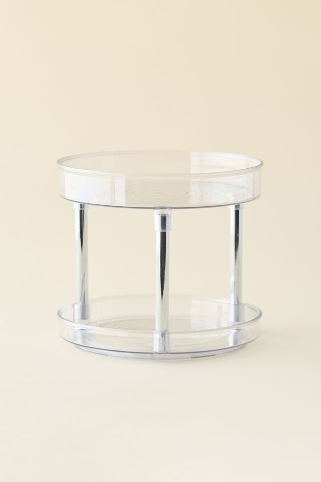 Tina Round Lazy Susan 2-Tier Storage Tray #1