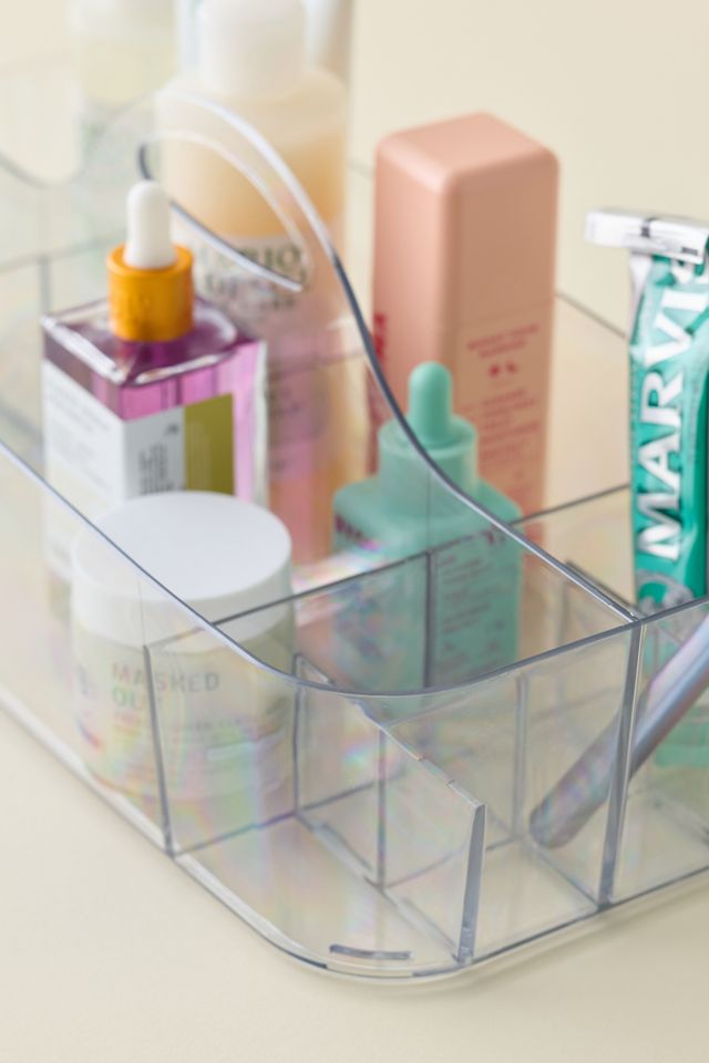 Lucy Sectioned Plastic Bathroom Caddy #2
