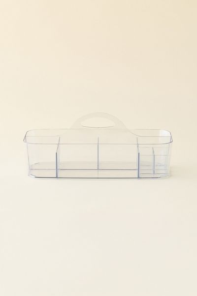 Lucy Sectioned Plastic Bathroom Caddy