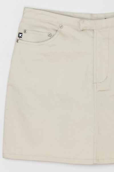 Vintage Y2k Khaki Mini Skirt