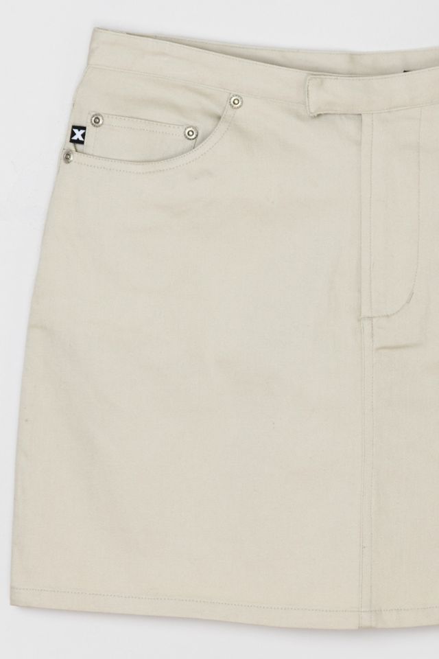 Vintage Y2k Khaki Mini Skirt #1