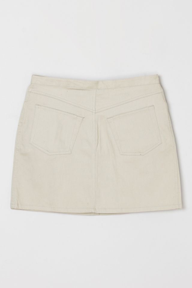 Vintage Y2k Khaki Mini Skirt #2