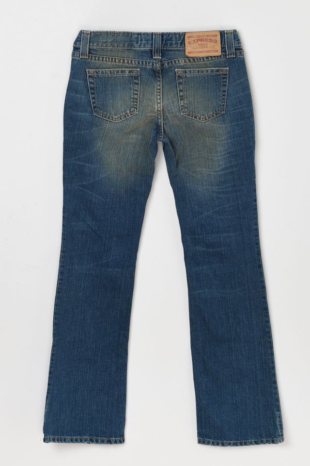 Vintage Y2k Express Low Rise Flared Jeans #2