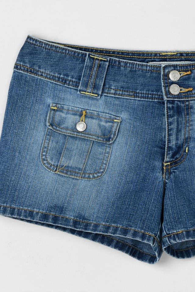 Vintage Y2k Low Rise Denim Shorts #1