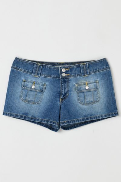Vintage Y2k Low Rise Denim Shorts