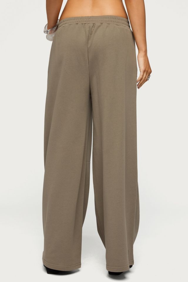 Edikted Zania Iridescent Button Sweatpants #4
