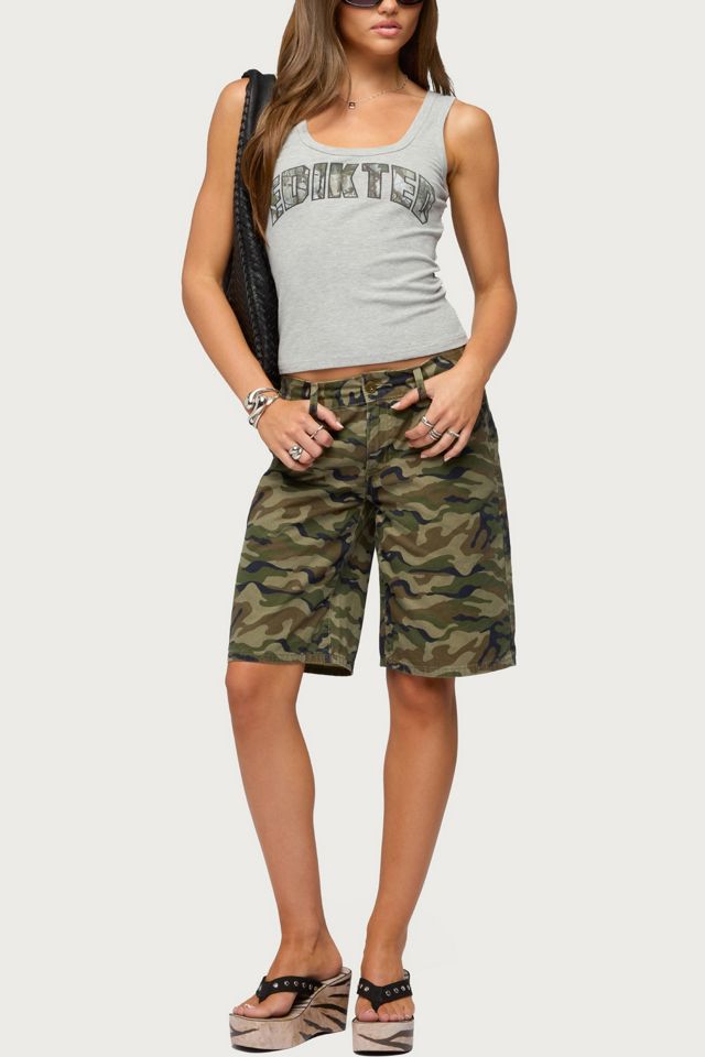 Edikted Edikted Girly Ribbed Tank Top #1