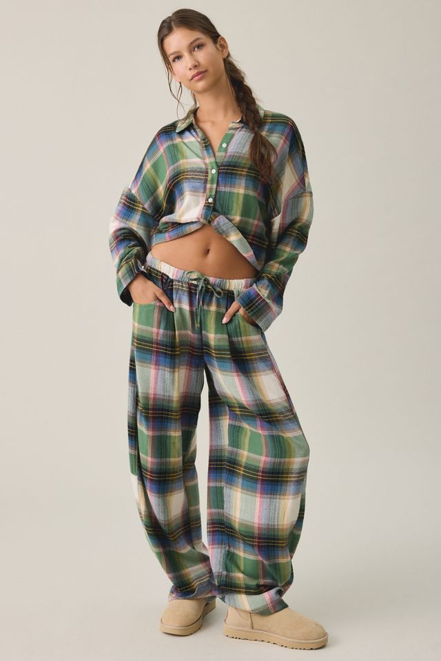 Out From Under Daydreamer Twist-Front Button Down Shirt #3
