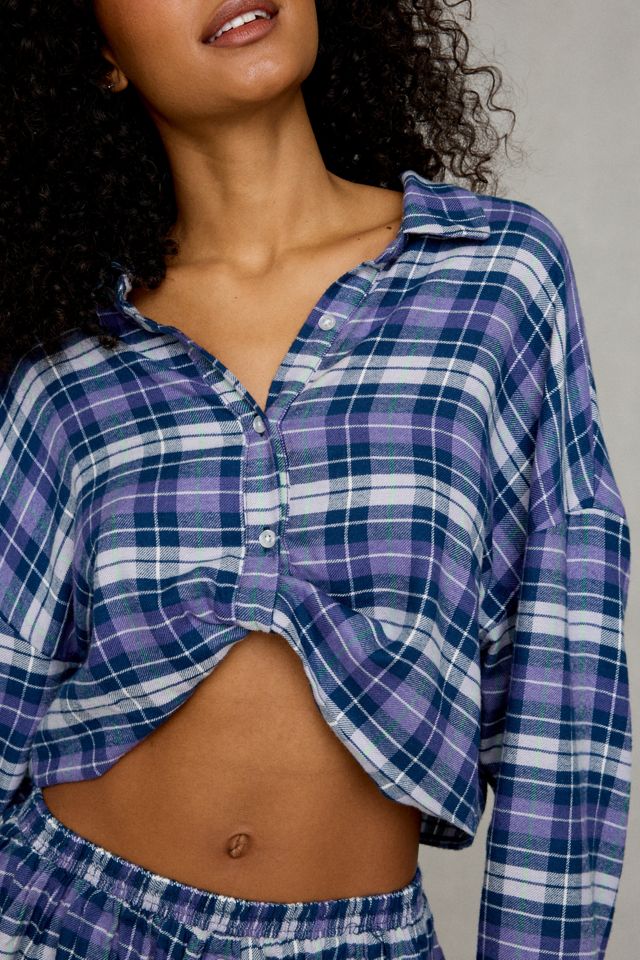 Out From Under Daydreamer Twist-Front Button Down Shirt #1