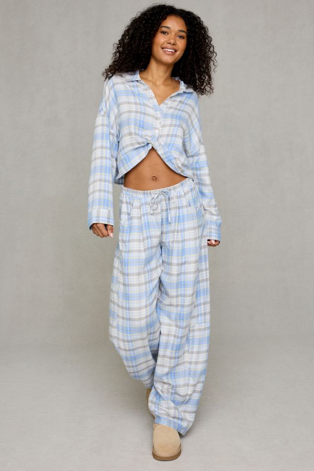 Out From Under Daydreamer Twist-Front Button Down Shirt #1