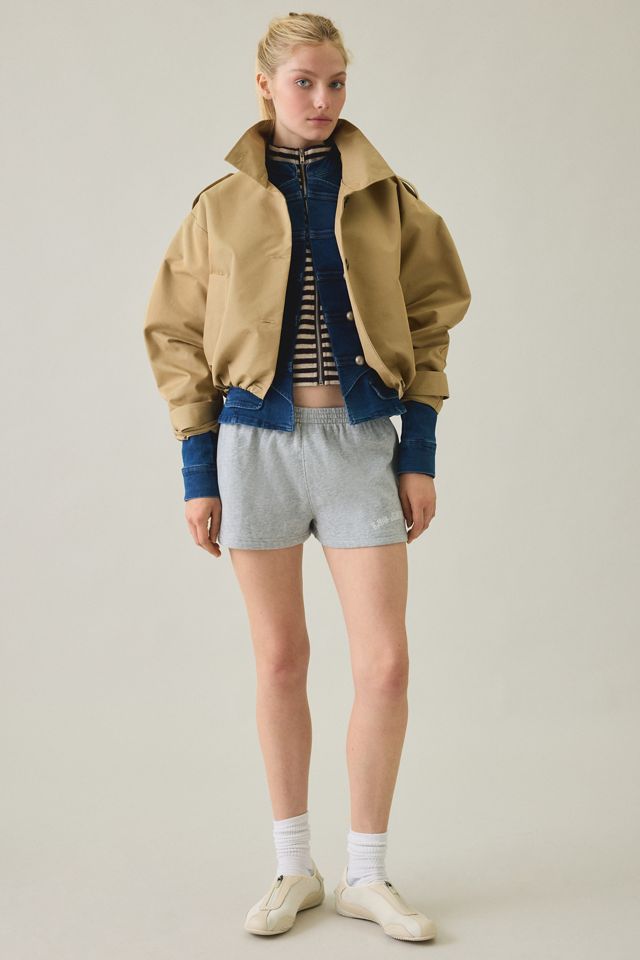 Steve Madden Fayden Cropped Trench Jacket #1